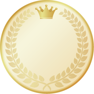 圓形獎牌圖案